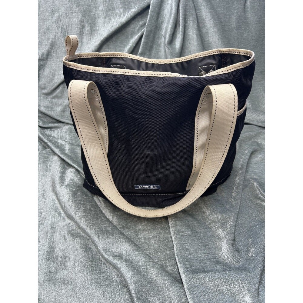 Lands End Nylon Tote 10"x15"x6"